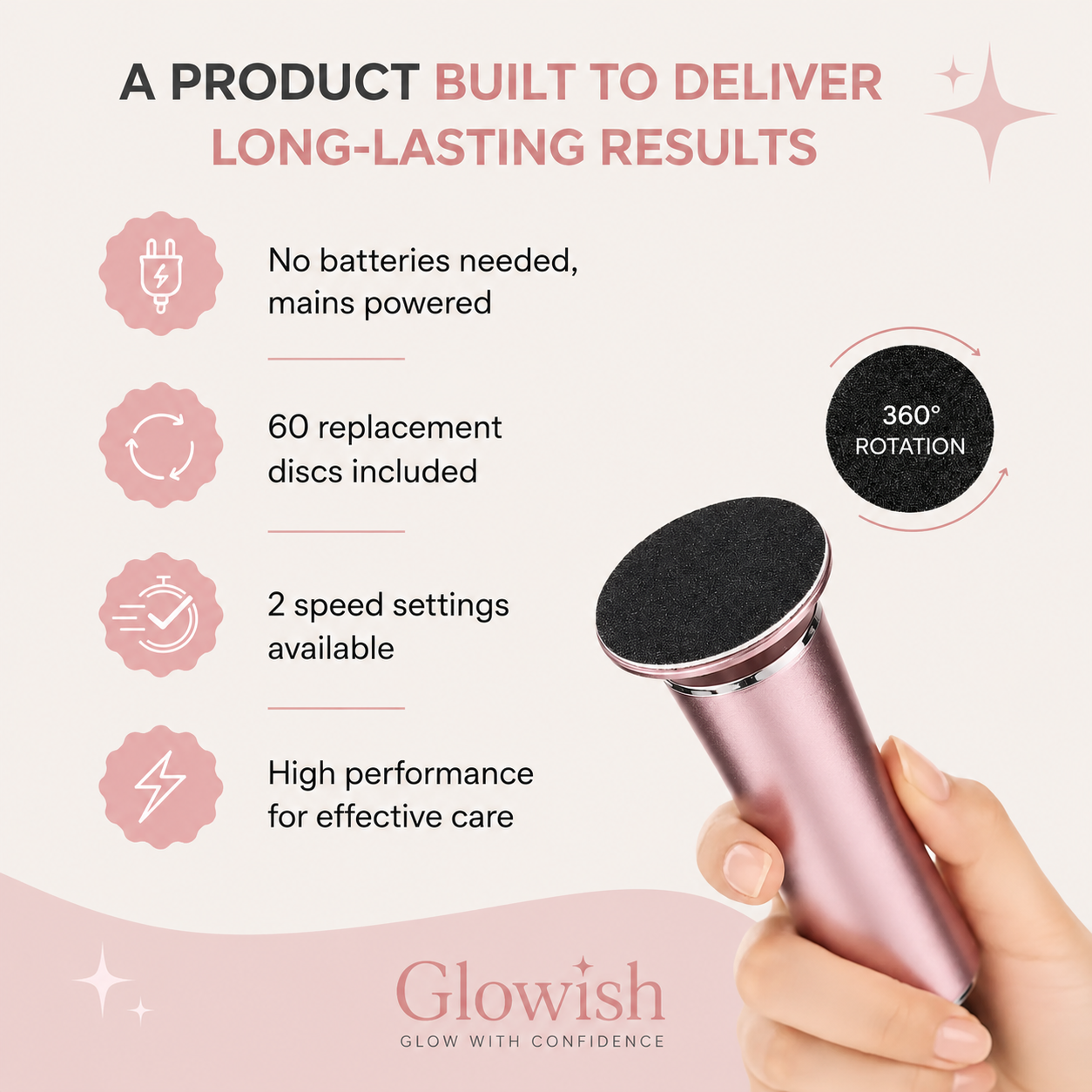 Glowish™ - Electric Callus Remover