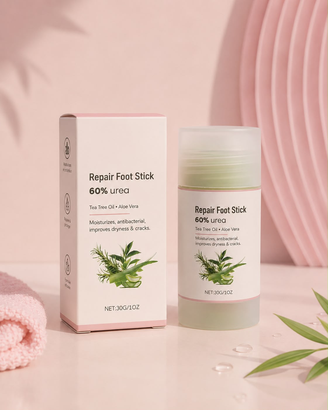 AloeGlow – Aloe Vera Moisturising Foot Balm